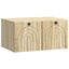 Væghængt TV-skab Sonoma-eg 59,5 x 41 x 30 cm Konstrueret træ