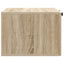 Væghængt TV-skab Sonoma-eg 59,5 x 41 x 30 cm Konstrueret træ