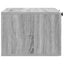 Væghængt TV-skab Vægmonteret Grå sonoma-eg 59,5 x 41 x 30 cm