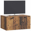 Væghængt TV-skab Gammelt træ 59,5 x 41 x 30 cm Konstrueret træ