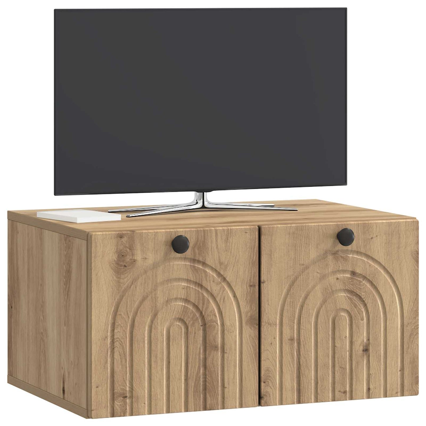 Væghængt TV-skab Artisan-eg 59,5 x 41 x 30 cm Konstrueret træ