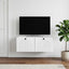 Væghængt TV-skab Hvid 78,5 x 41 x 30 cm Konstrueret træ