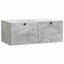 Væghængt TV-skab Betongrå 78,5 x 41 x 30 cm Konstrueret træ