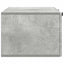 Væghængt TV-skab Betongrå 78,5 x 41 x 30 cm Konstrueret træ