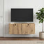Væghængt TV-skab Artisan-eg 78,5 x 41 x 30 cm Konstrueret træ