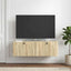 Væghængt TV-skab Sonoma-eg 98 x 41 x 30 cm Konstrueret træ