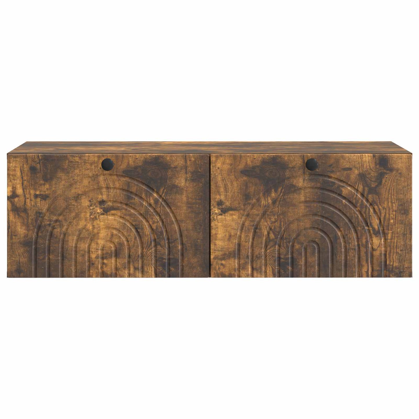 Væghængt TV-skab Røget eg 99 x 41 x 30 cm Konstrueret træ