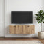 Væghængt TV-skab Artisan-eg 99 x 41 x 30 cm Konstrueret træ