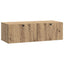 Væghængt TV-skab Artisan-eg 99 x 41 x 30 cm Konstrueret træ