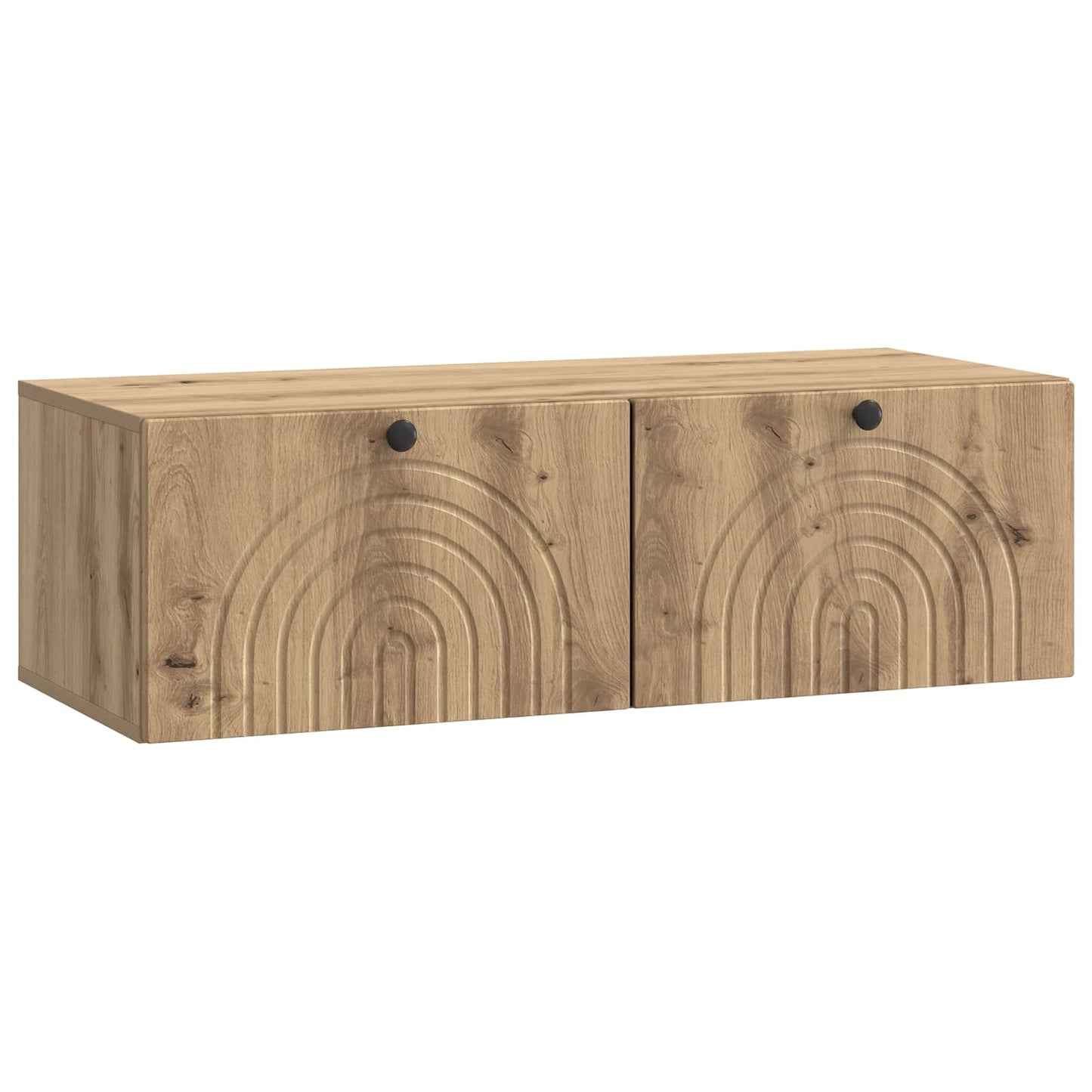 Væghængt TV-skab Artisan-eg 99 x 41 x 30 cm Konstrueret træ