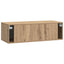 Væghængt TV-skab Artisan-eg 99 x 41 x 30 cm Konstrueret træ