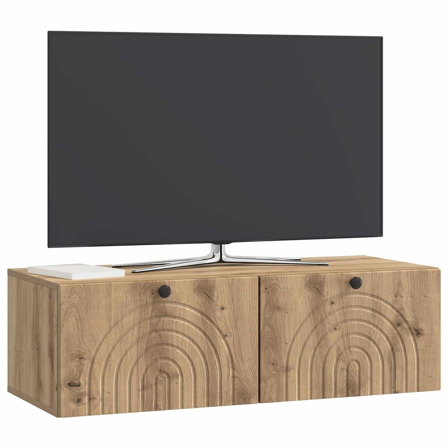 Væghængt TV-skab Artisan-eg 99 x 41 x 30 cm Konstrueret træ