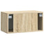 Væghængt TV-skab Sonoma-eg 59,5 x 31 x 30 cm Konstrueret træ