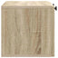 Væghængt TV-skab Sonoma-eg 59,5 x 31 x 30 cm Konstrueret træ