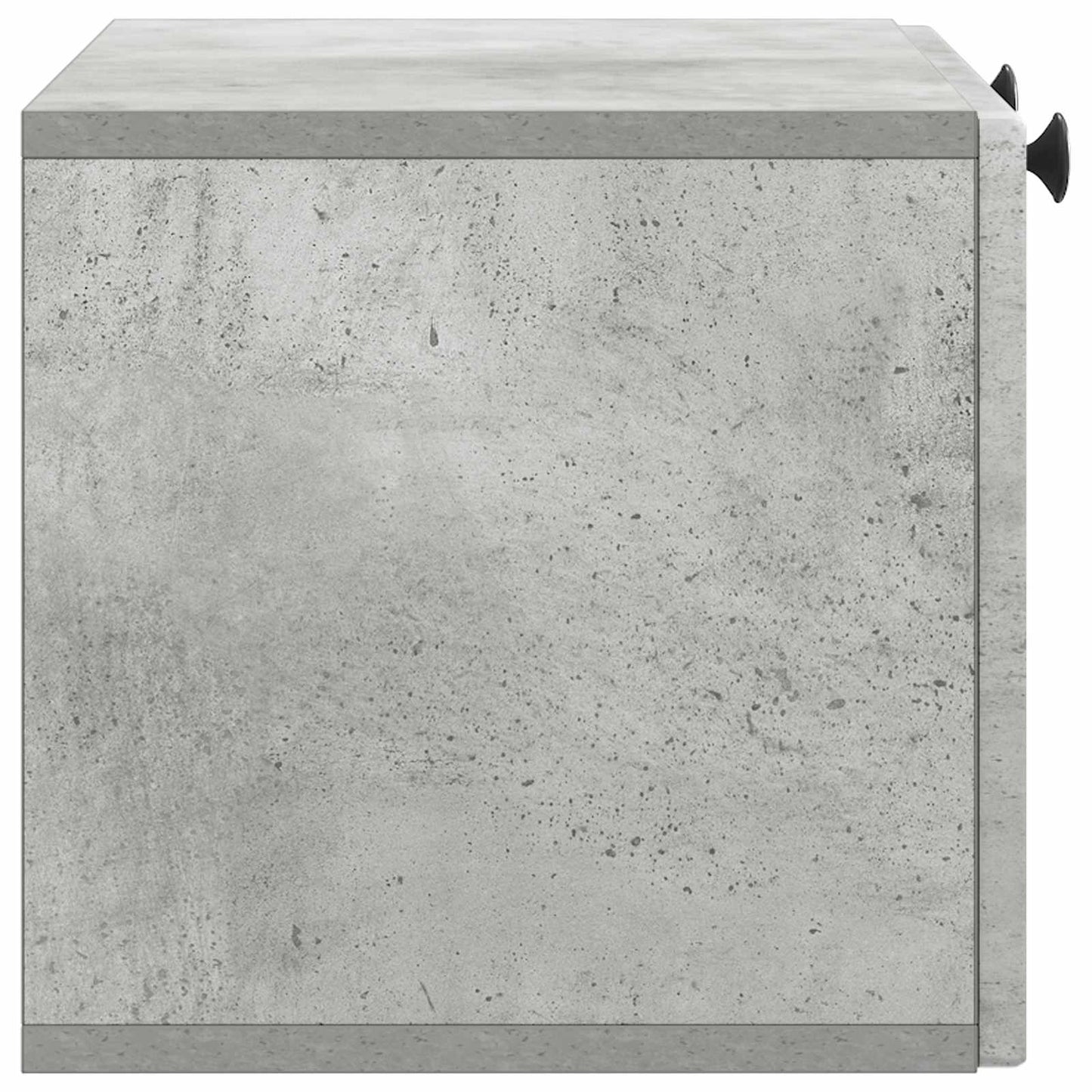 Væghængt TV-skab Betongrå 59,5 x 31 x 30 cm Konstrueret træ