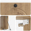 Væghængt TV-skab Artisan-eg 59,5 x 31 x 30 cm Konstrueret træ