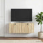 Væghængt TV-skab Sonoma-eg 78,5 x 31 x 30 cm Konstrueret træ