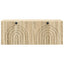 Væghængt TV-skab Sonoma-eg 78,5 x 31 x 30 cm Konstrueret træ