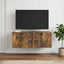 Væghængt TV-skab Røget eg 78,5 x 31 x 30 cm Konstrueret træ
