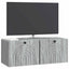 Væghængt TV-skab Vægmonteret Grå sonoma-eg 78,5 x 31 x 30 cm