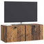 Væghængt TV-skab Gammelt træ 78,5 x 31 x 30 cm Konstrueret træ