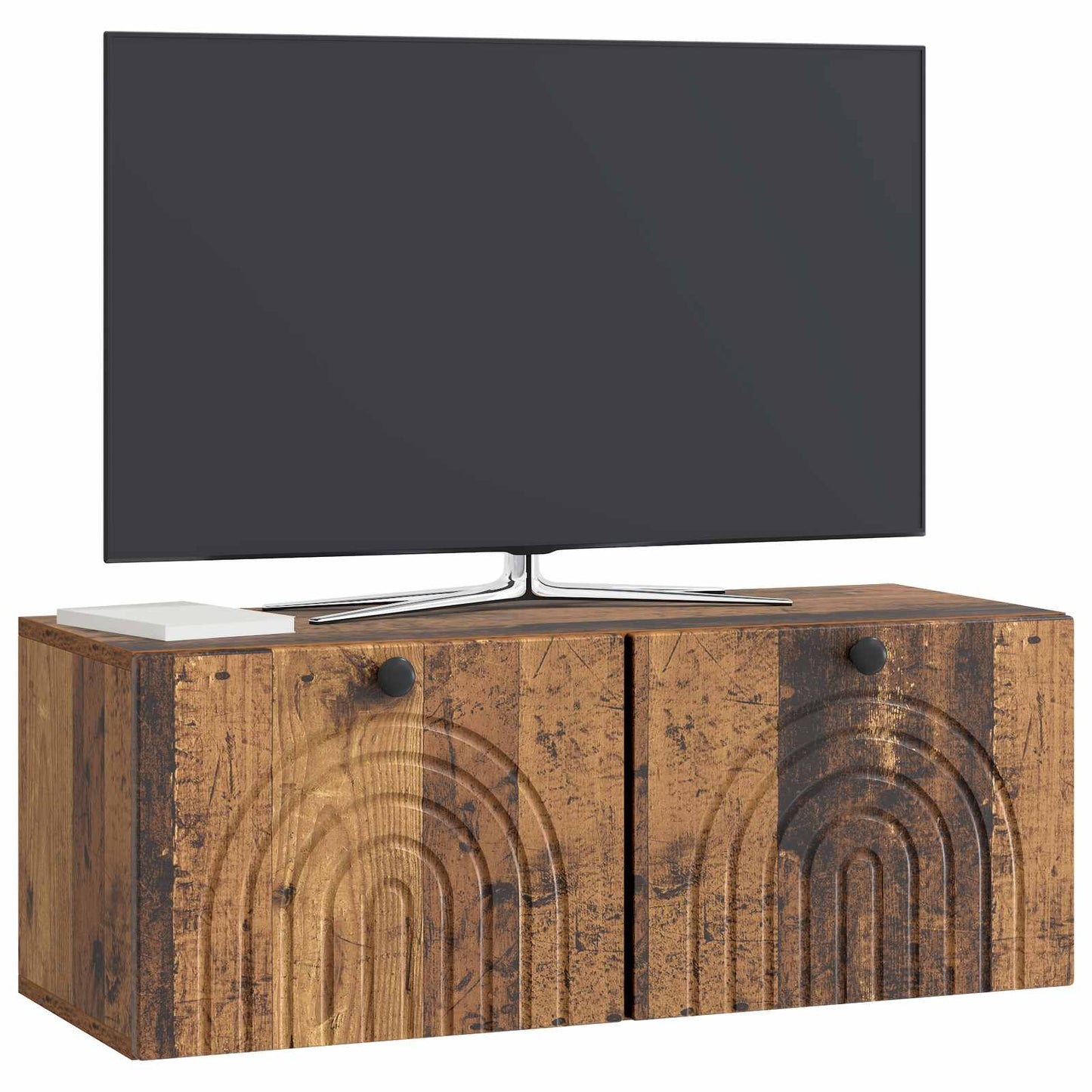 Væghængt TV-skab Gammelt træ 78,5 x 31 x 30 cm Konstrueret træ