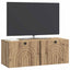 Væghængt TV-skab 78,5 x 31 x 30 cm Artisan-eg Konstrueret træ