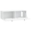 Væghængt TV-skab Hvid 98 x 31 x 30 cm Konstrueret træ