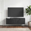 Væghængt TV-skab Sort 98 x 31 x 30 cm Konstrueret træ