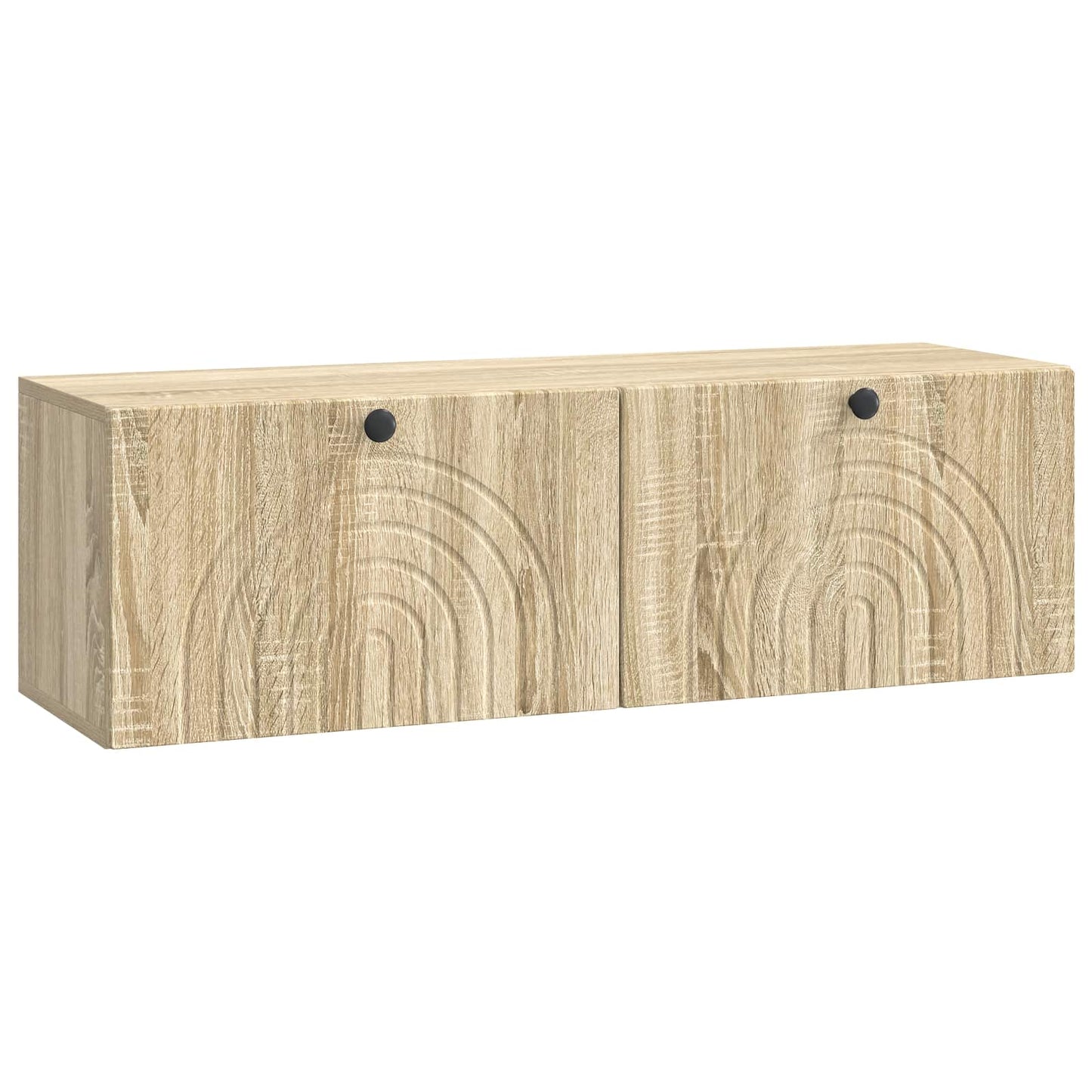 Væghængt TV-skab Sonoma-eg 98 x 31 x 30 cm Konstrueret træ