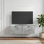 Væghængt TV-skab Betongrå 98 x 31 x 30 cm Konstrueret træ