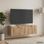 Væghængt TV-skab Artisan-eg 98 x 31 x 30 cm Konstrueret træ