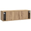 Væghængt TV-skab Artisan-eg 98 x 31 x 30 cm Konstrueret træ