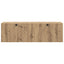 Væghængt TV-skab Artisan-eg 98 x 31 x 30 cm Konstrueret træ