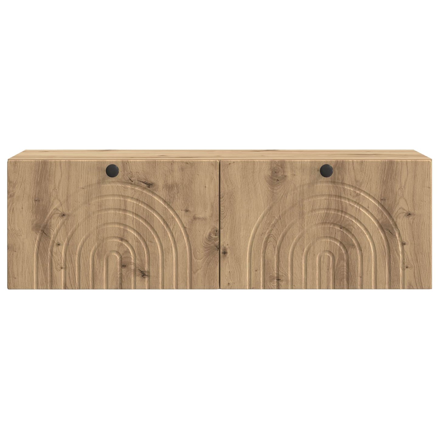 Væghængt TV-skab Artisan-eg 98 x 31 x 30 cm Konstrueret træ