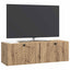 Væghængt TV-skab Artisan-eg 98 x 31 x 30 cm Konstrueret træ
