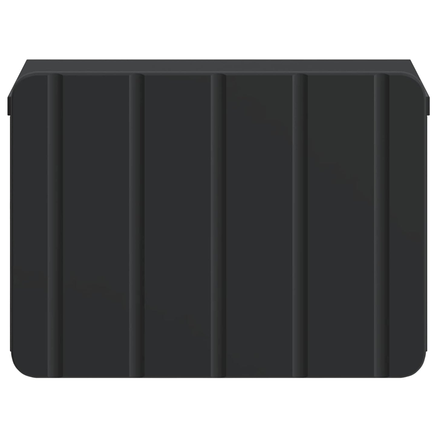 Væghængt Natbord 2 stk. Sort 33 x 34,5 x 24 cm Konstrueret træ