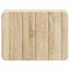 Væghængt Natbord 2 stk. Sonoma-eg 33 x 34,5 x 24 cm