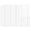 Væghængt Natbord 2 pcs Hvid højglans 33 x 34,5 x 24 cm