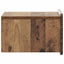Væghængt Natbord med skuffe 2 pcs Gammelt træ 33 x 34,5 x 24 cm