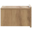 Væghængt Natbord Artisan-eg 33 x 34,5 x 24 cm Konstrueret træ
