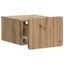 Væghængt Natbord med skuffe 2 pcs Artisan-eg 33 x 34,5 x 24 cm