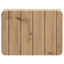 Væghængt Natbord med skuffe 2 pcs Artisan-eg 33 x 34,5 x 24 cm