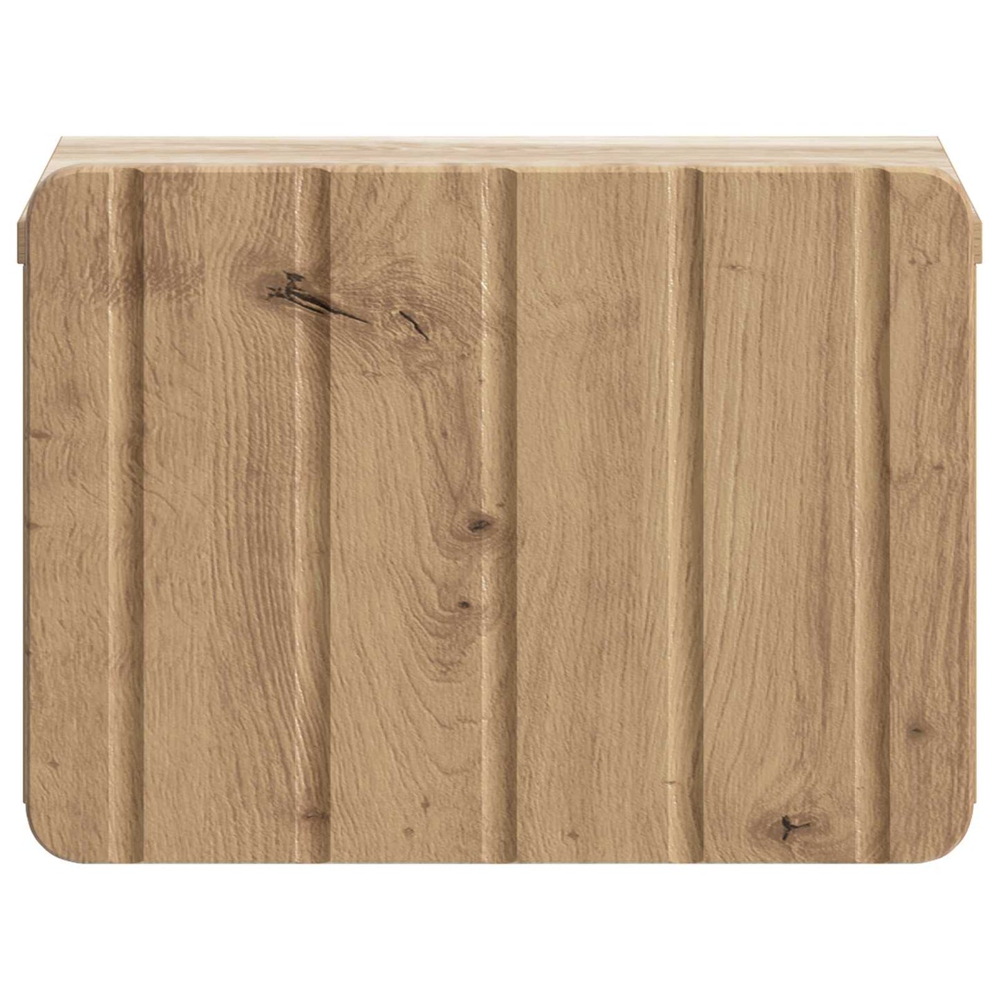 Væghængt Natbord med skuffe 2 pcs Artisan-eg 33 x 34,5 x 24 cm