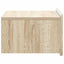 Væghængt Natbord 2 stk. Sonoma-eg 49 x 34,5 x 24 cm