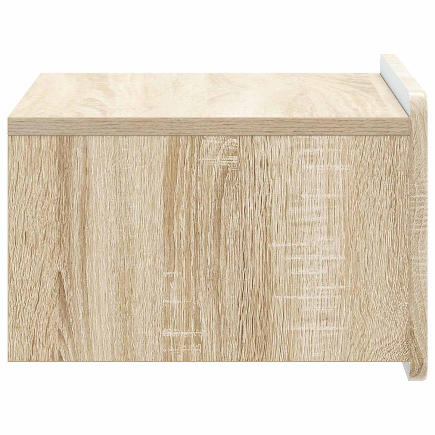 Væghængt Natbord 2 stk. Sonoma-eg 49 x 34,5 x 24 cm