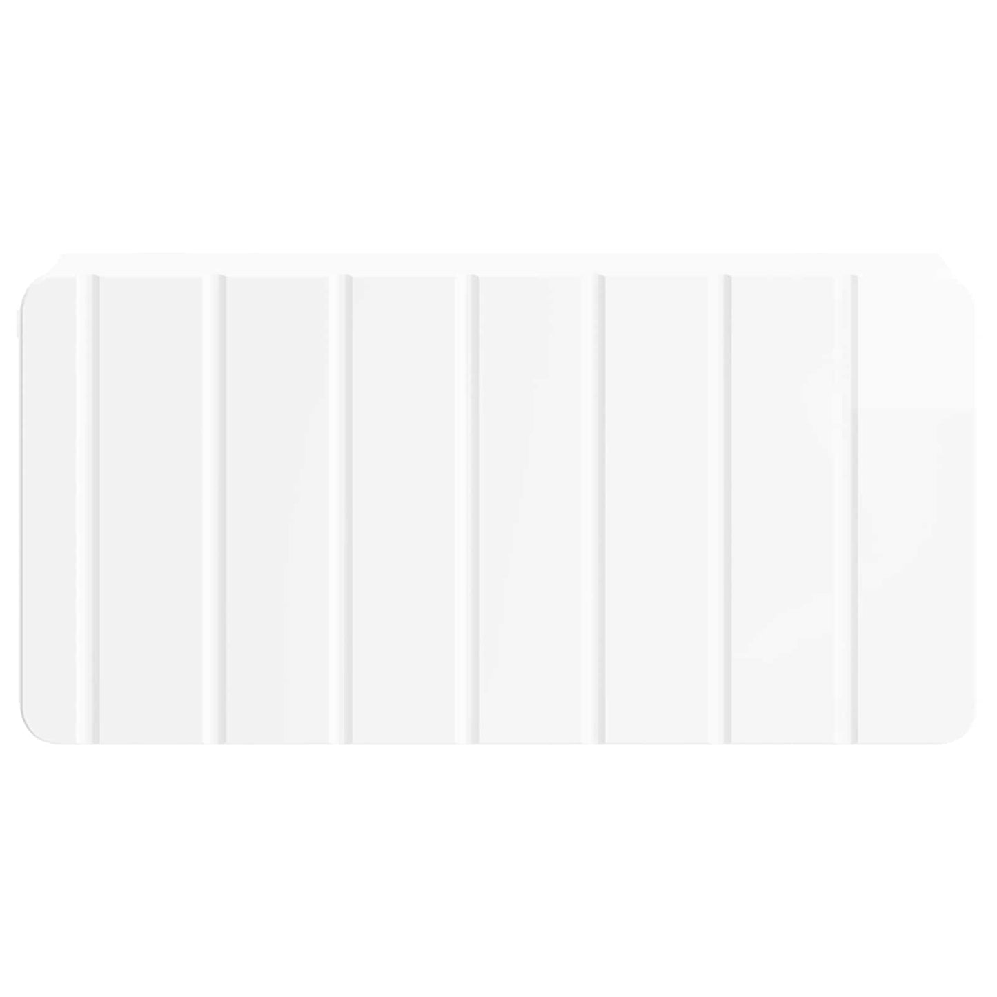 Væghængt Natbord 2 pcs Hvid højglans 49 x 34,5 x 24 cm