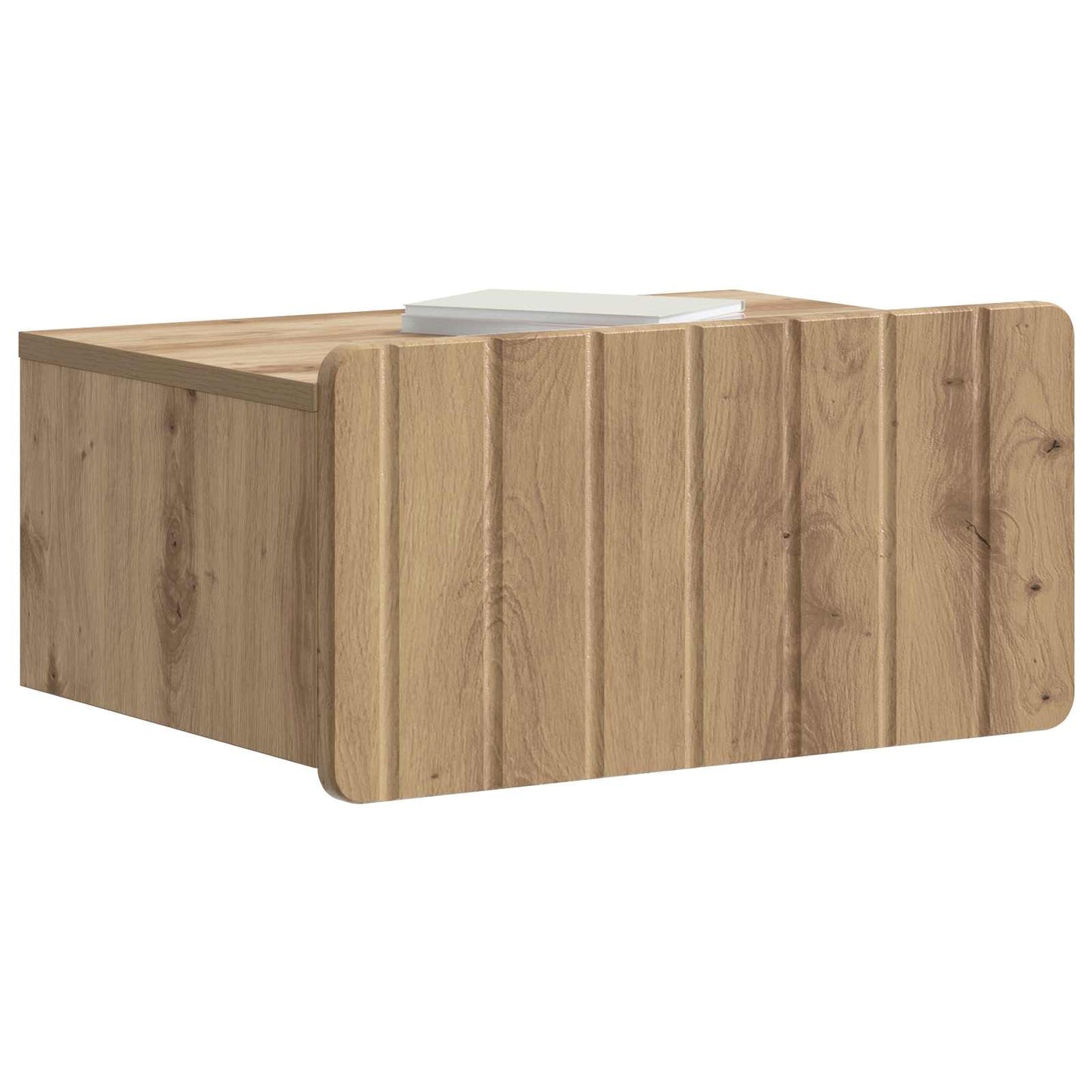 Væghængt Natbord Artisan-eg 49 x 34,5 x 24 cm Konstrueret træ