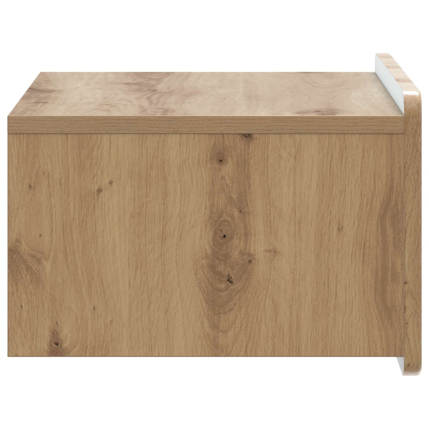 Væghængt Natbord Artisan-eg 49 x 34,5 x 24 cm Konstrueret træ
