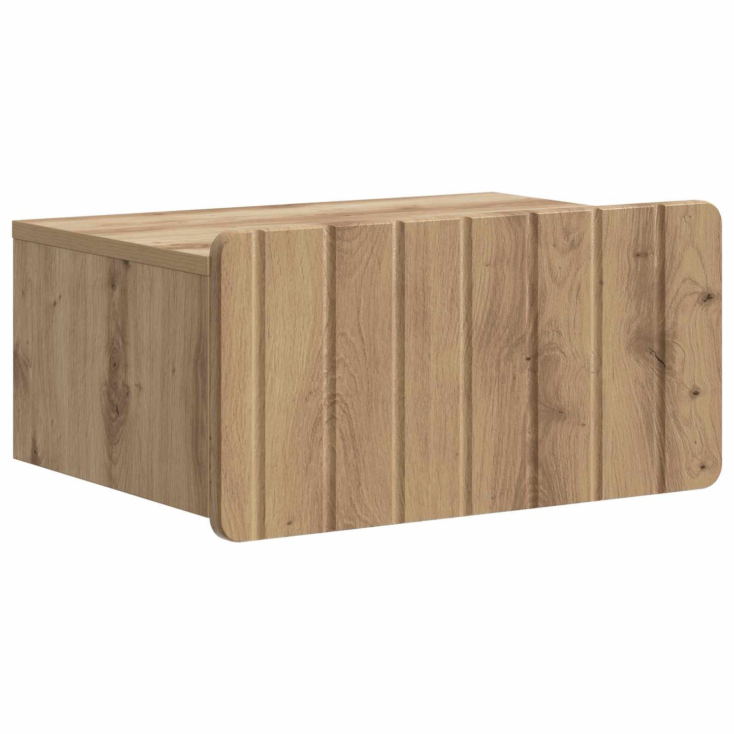 Væghængt Natbord med skuffe 2 pcs Artisan-eg 49 x 34,5 x 24 cm